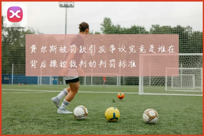 费尔斯被罚款引发争议究竟是谁在背后操控裁判的判罚标准
