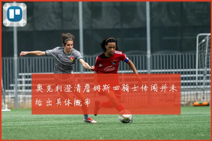 奥克利澄清詹姆斯回骑士传闻并未给出具体概率