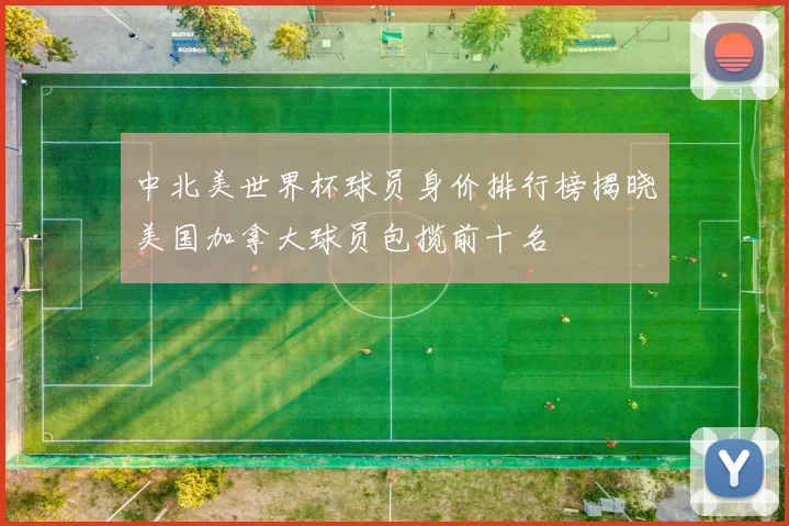 中北美世界杯球员身价排行榜揭晓美国加拿大球员包揽前十名